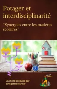Couverture ebook potager et synergies au potager scolaire