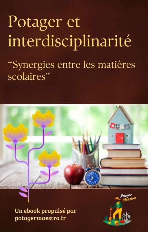 Couverture ebook potager et synergies au potager scolaire