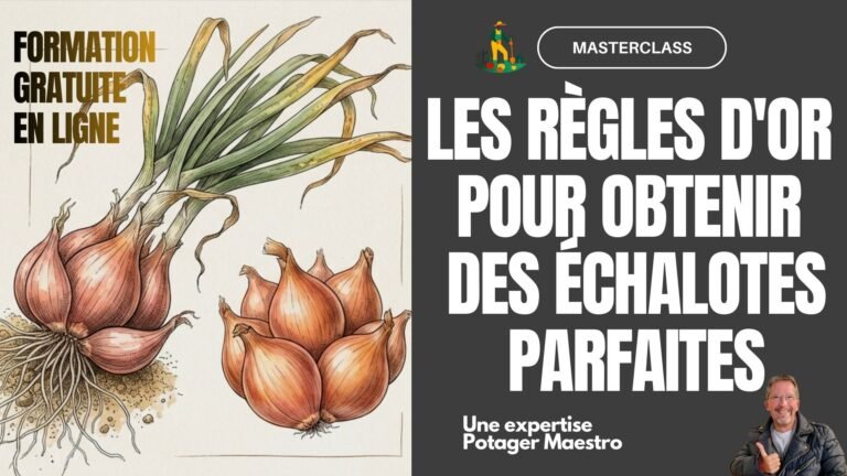 Masterclass 5 règles d'or pour la culture des échalotes