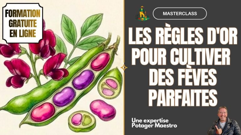 Formation gratuite en ligne Masterclass FEVES Potager Maestro
