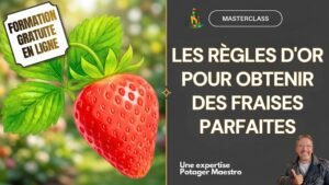 Formation gratuite en ligne Masterclass sur les FRAISES Potager Maestro