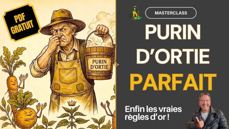 Formation gratuite en ligne Masterclass sur le PURIN ORTIE Potager Maestro