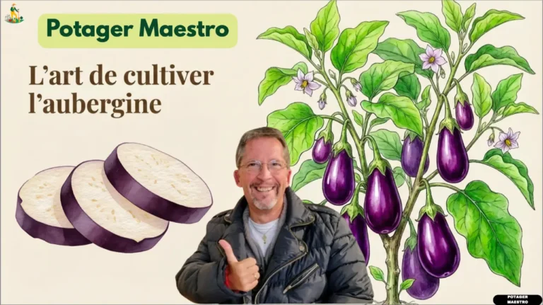 Masterclass Potager Maestro : l'art de cultiver l'aubergine pour un potager réussi