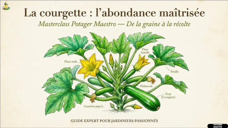 Masterclass Potager Maestro : la courgette, l'abondance maîtrisée de la graine à la récolte