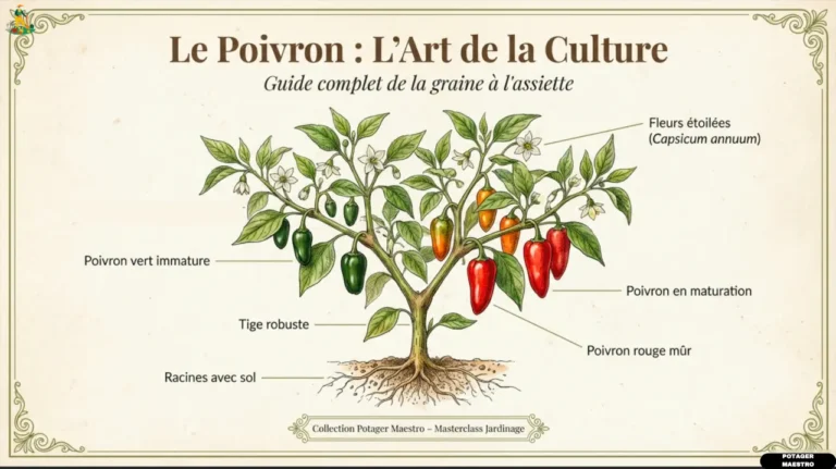 Masterclass Potager Maestro : le poivron, l'art de la culture et guide de la graine à l'assiette