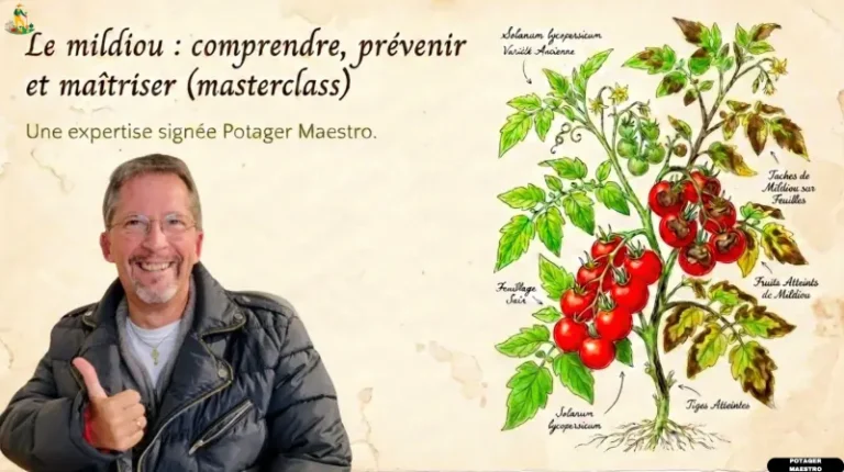 MILDIOU Stopper sa propagation au potager : Masterclass Potager Maestro