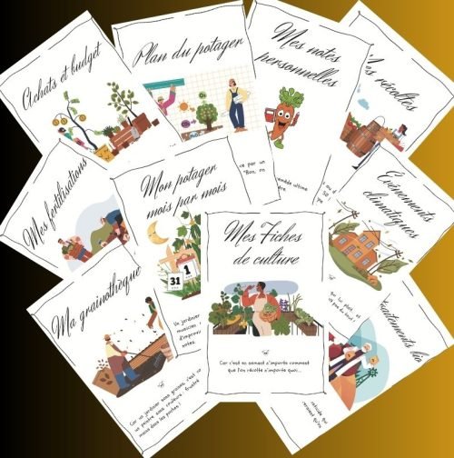 Pannel carnet potager